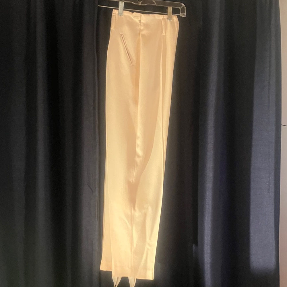 Nordstrom Cream Wool Trousers